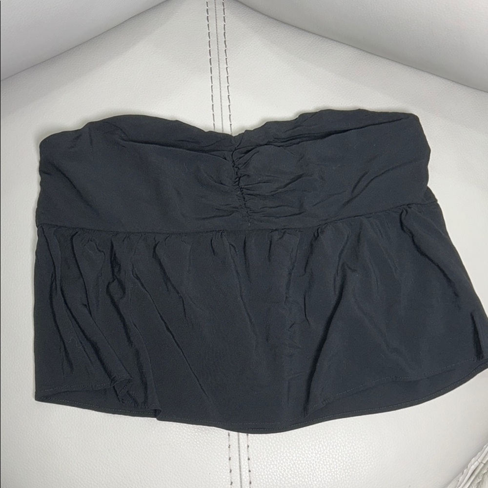 Express Black Strapless Top